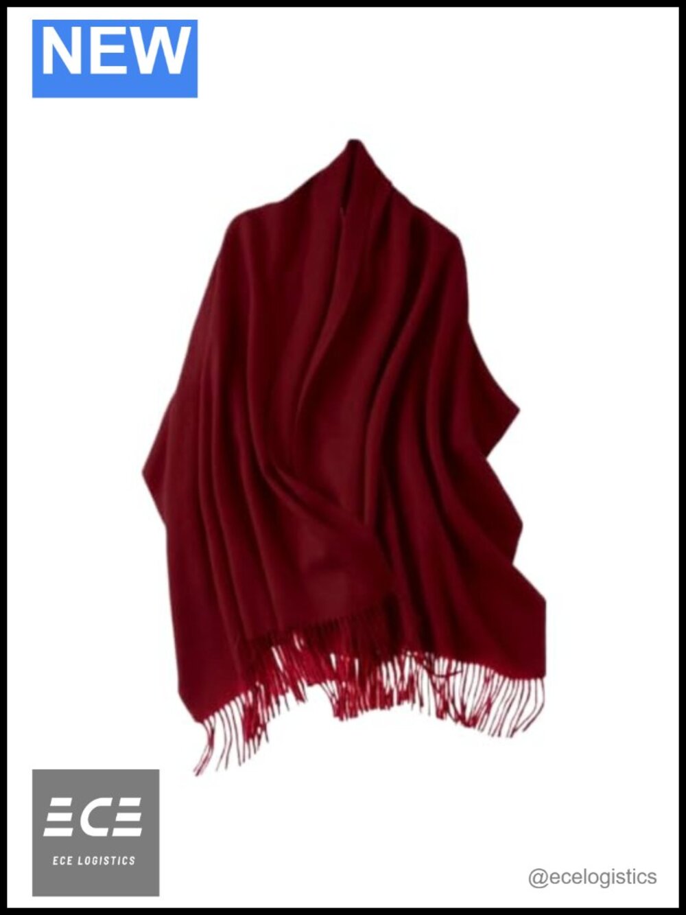 100% Merino Wool Shawl Wrap Thick Large Winter Pashmina Travel Scarf Women
